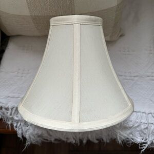 Elegant Vintage Ivory Lampshade